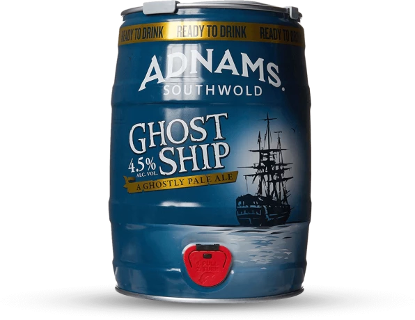 Keg of Adnams Ghost Ship ale
