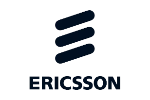 Ericsson logo in black