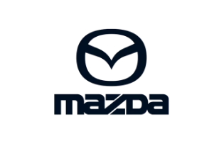 Mazda logo in black