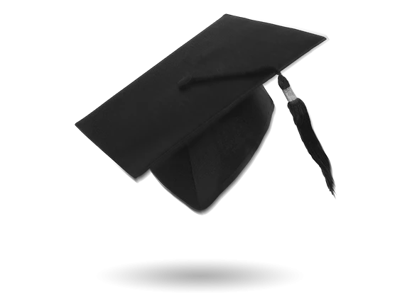 a graduation hat